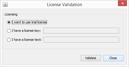 Quick Start Licensing Example 1